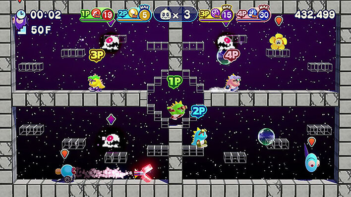 Bubble Bobble 4 Friends The Baron is Back Screenshot
